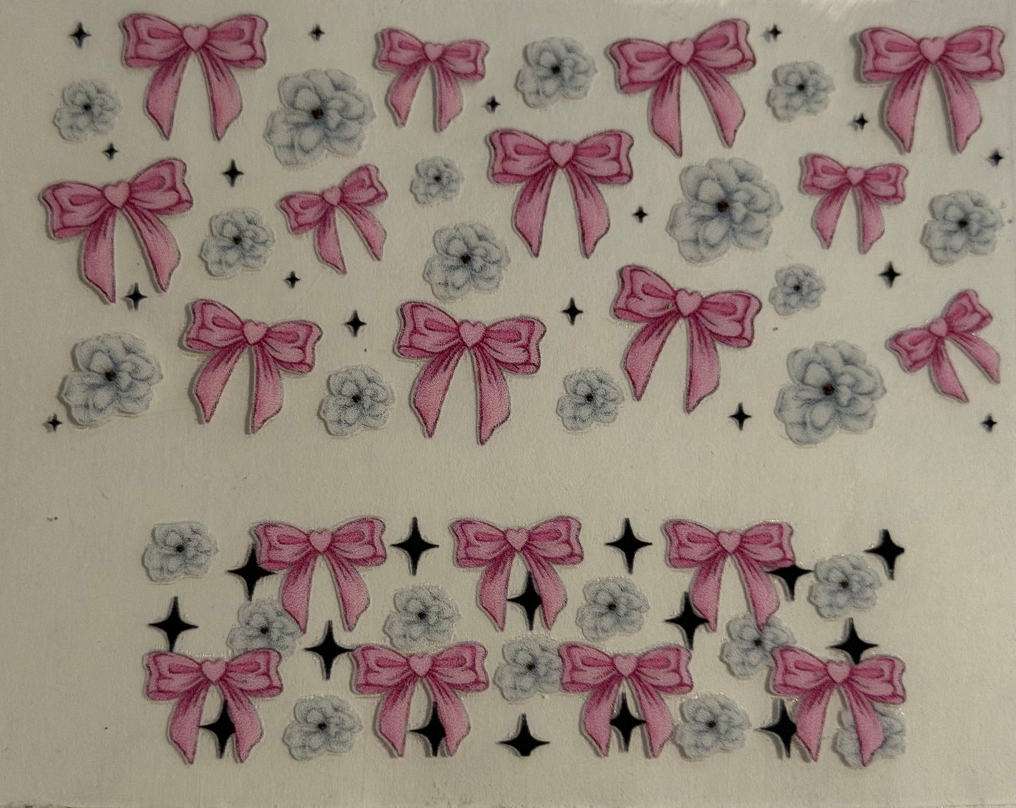 Stanley Cup Key Chain Mini Wrap - Bows & Flowers