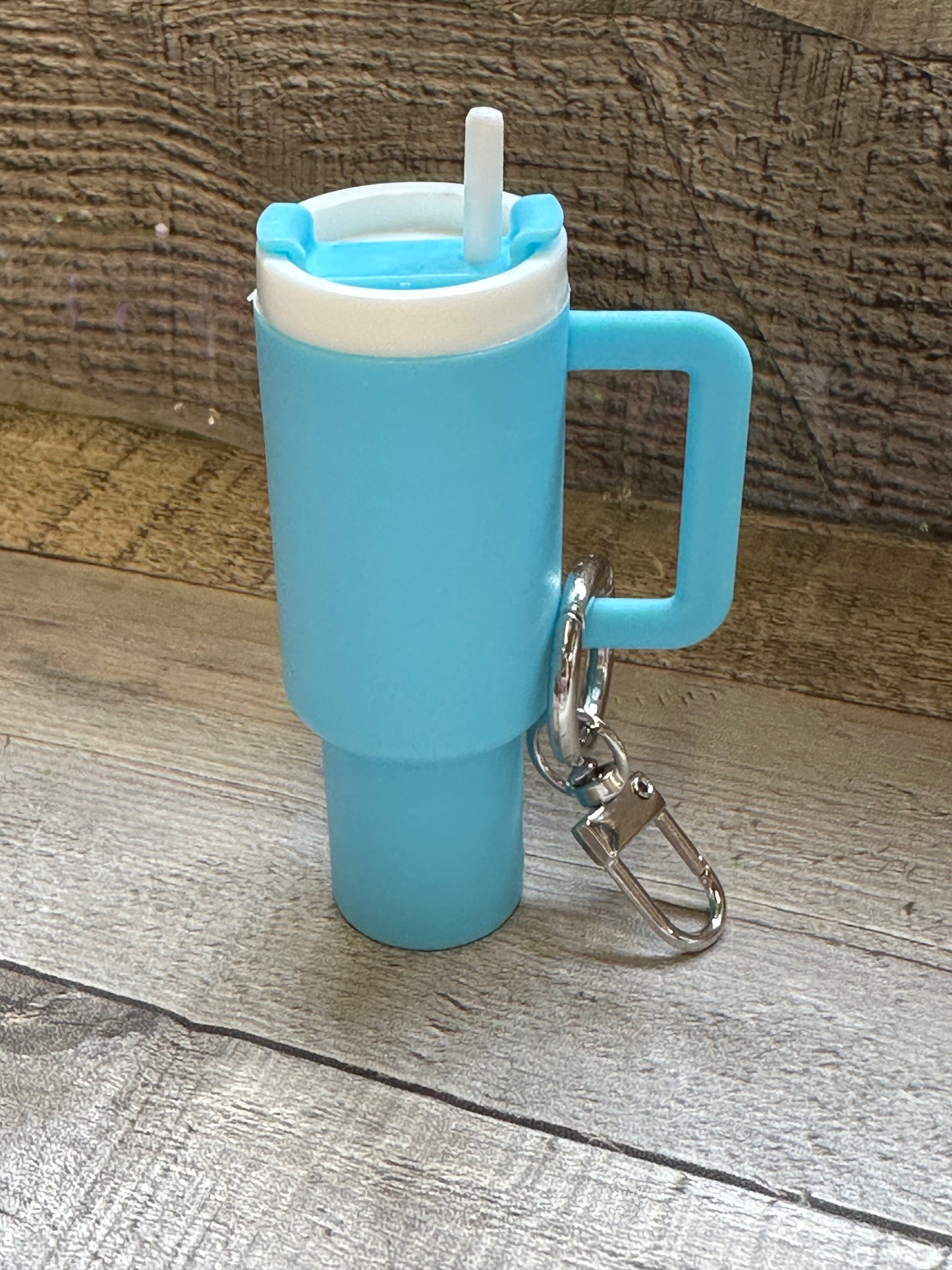 Mini Stanley Keychain # Lt. Blue
