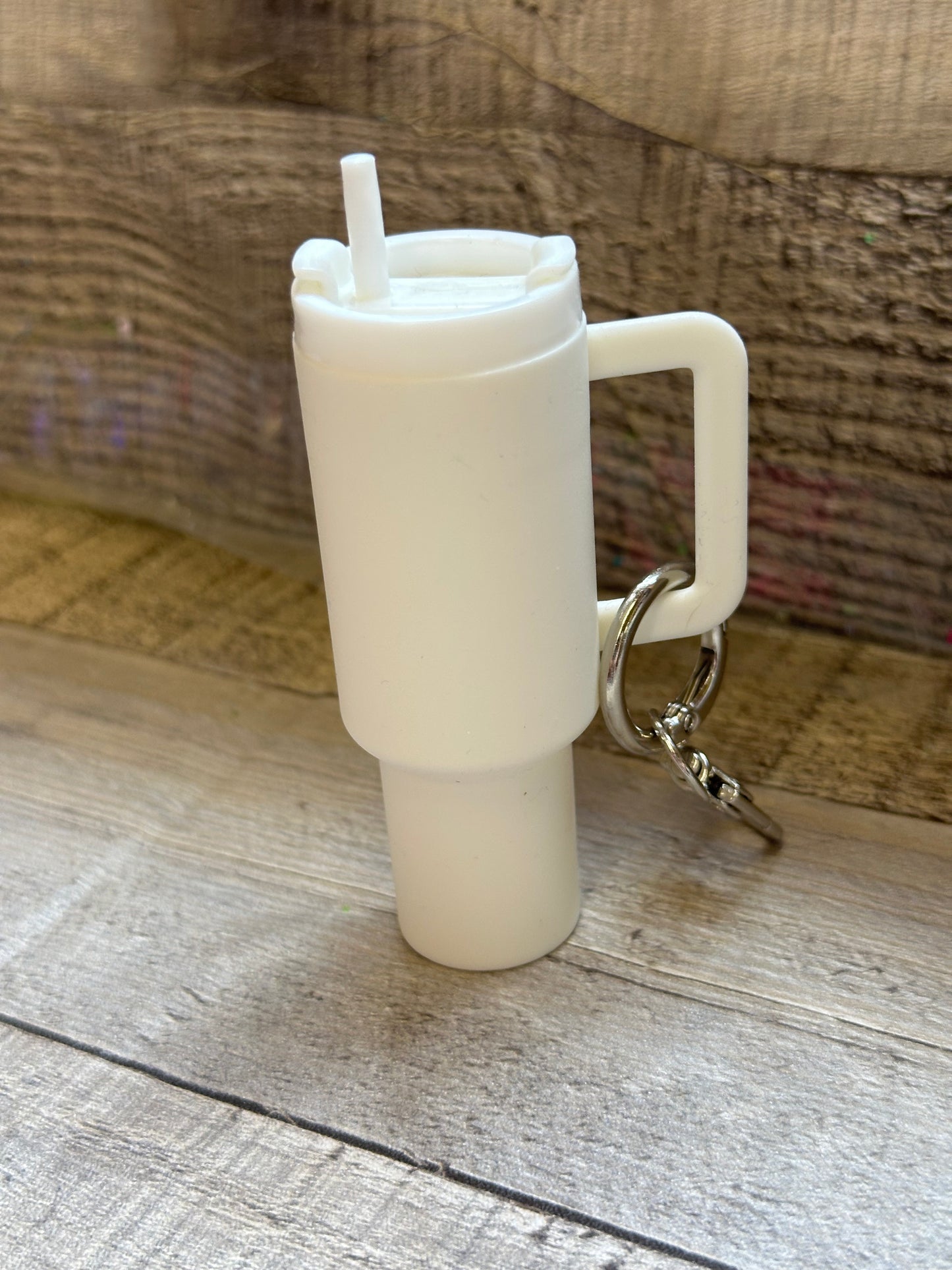 Mini Stanley Keychain # White
