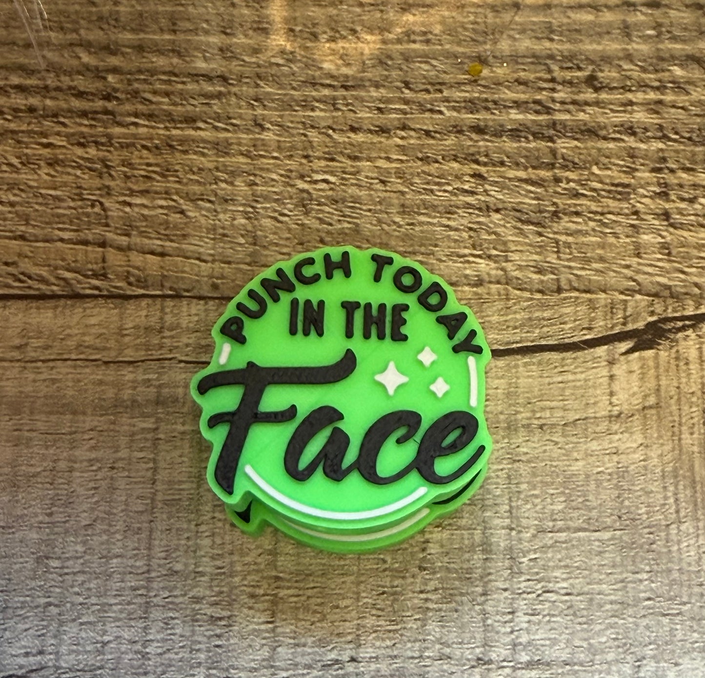 Punch today in the Face Straw Topper