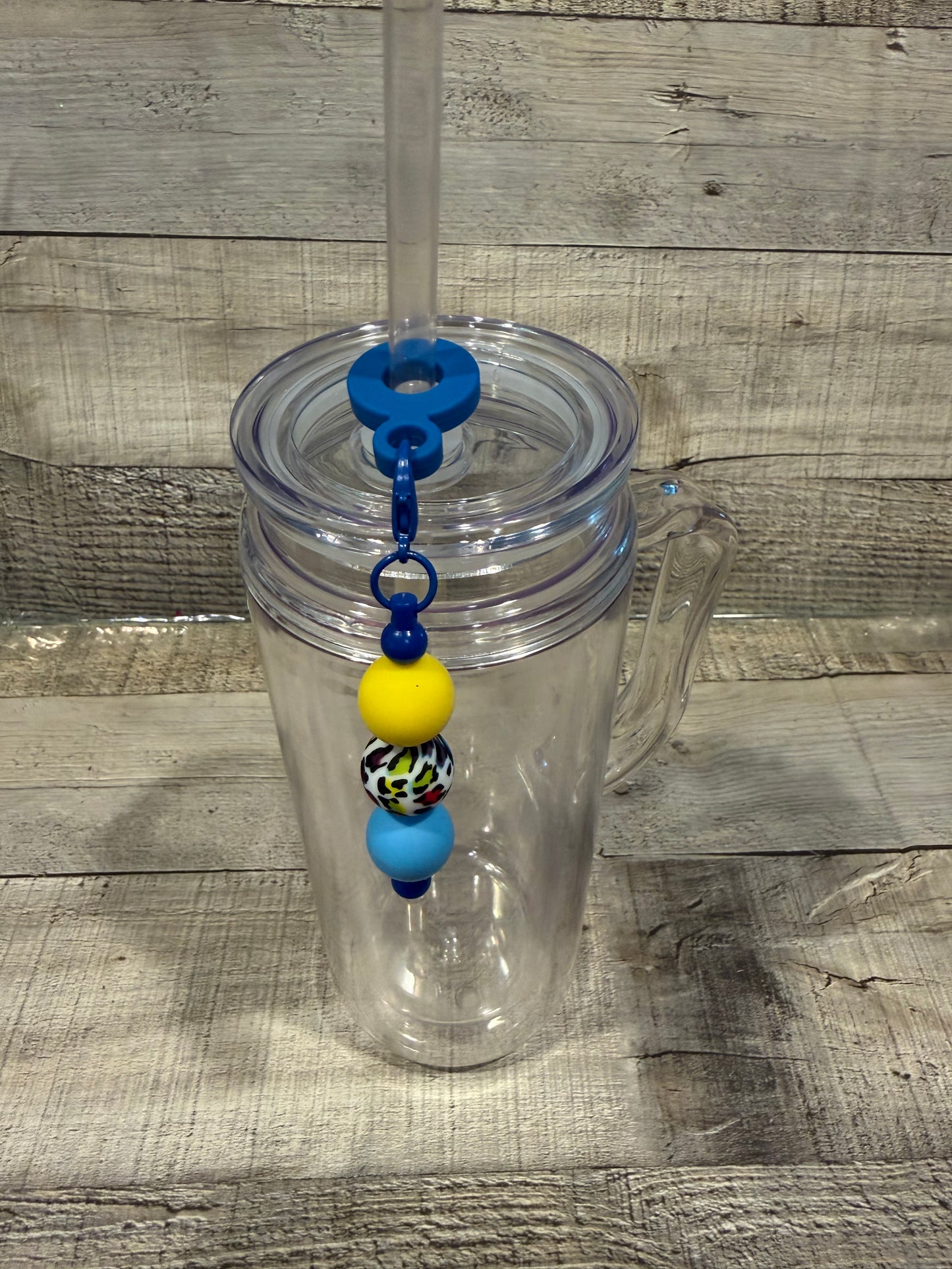 Multi Color Straw Charm