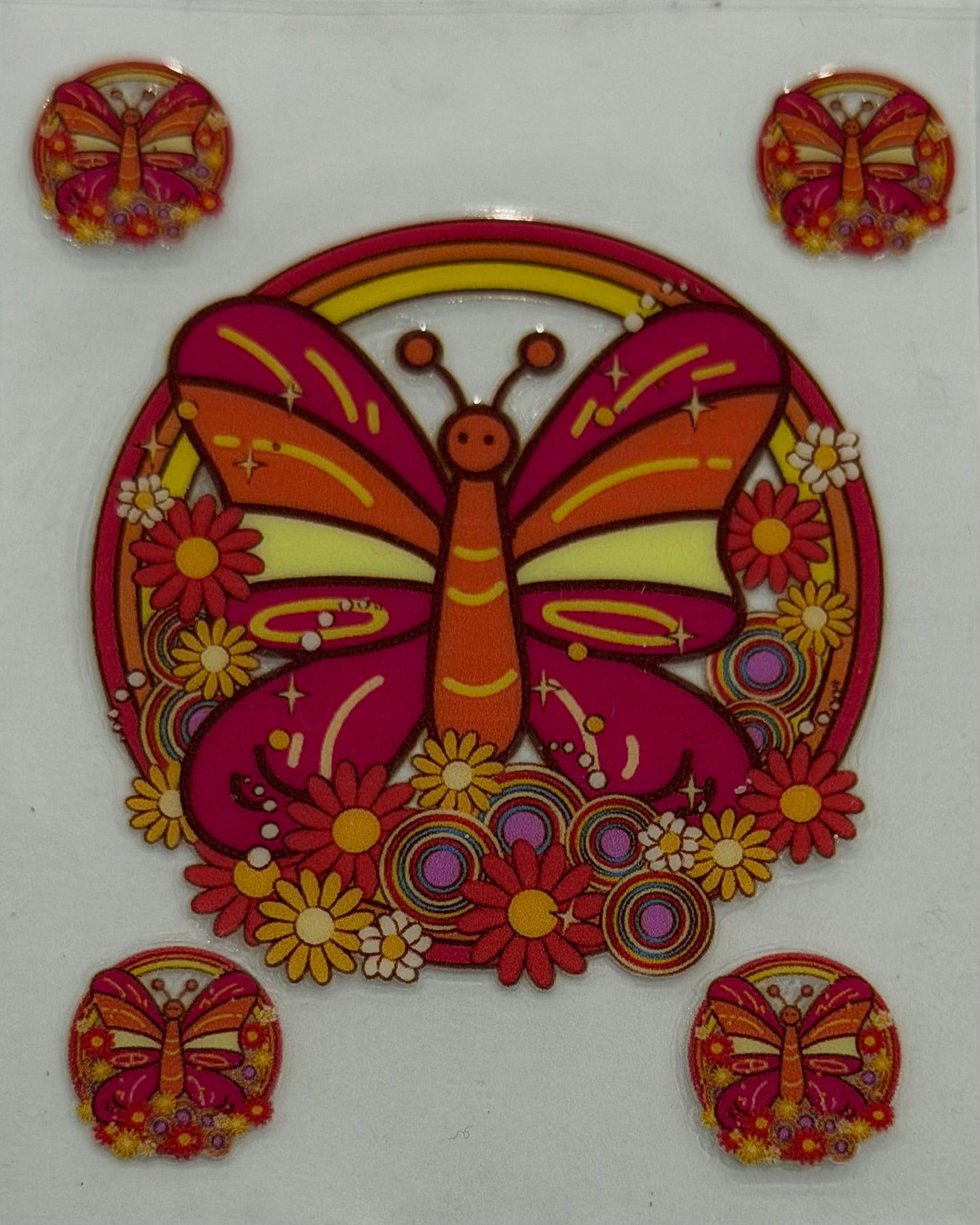 Sanitizer Wrap - Groovy Butterfly