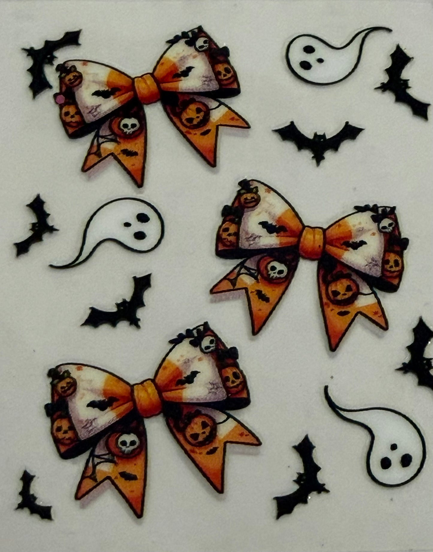 Sanitizer Wrap - Halloween Bow