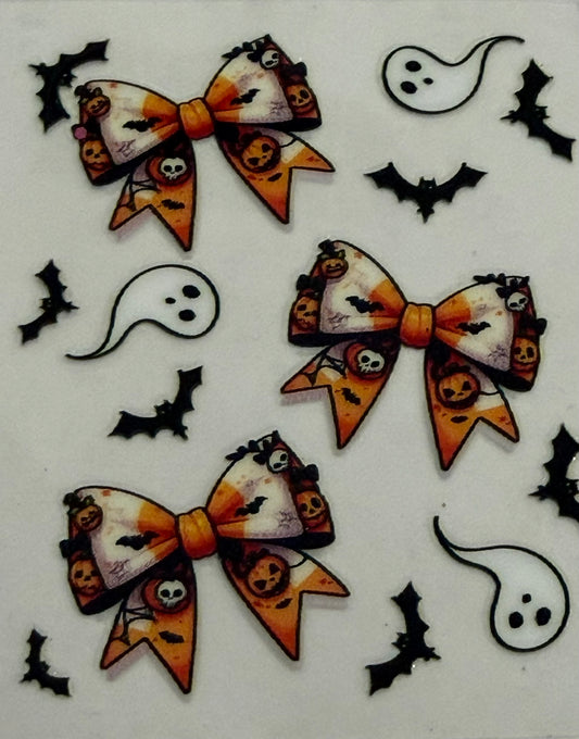 Sanitizer Wrap - Halloween Bow