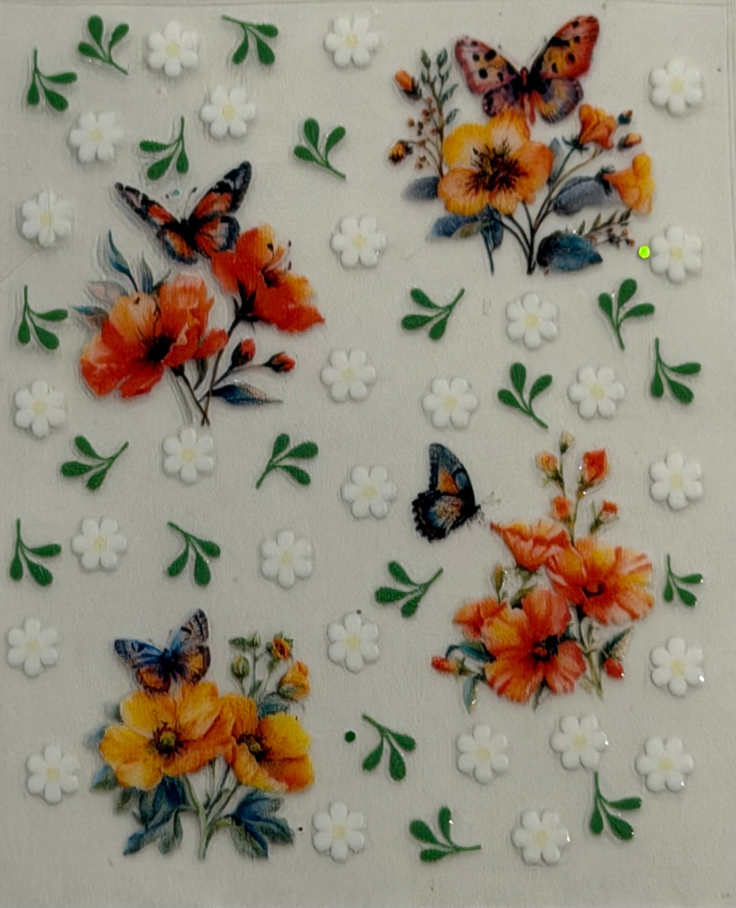 Sanitizer Wrap - Poppies And Butterflies