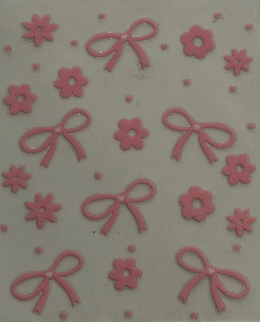 Sanitizer Wraps -Bows and Flowers