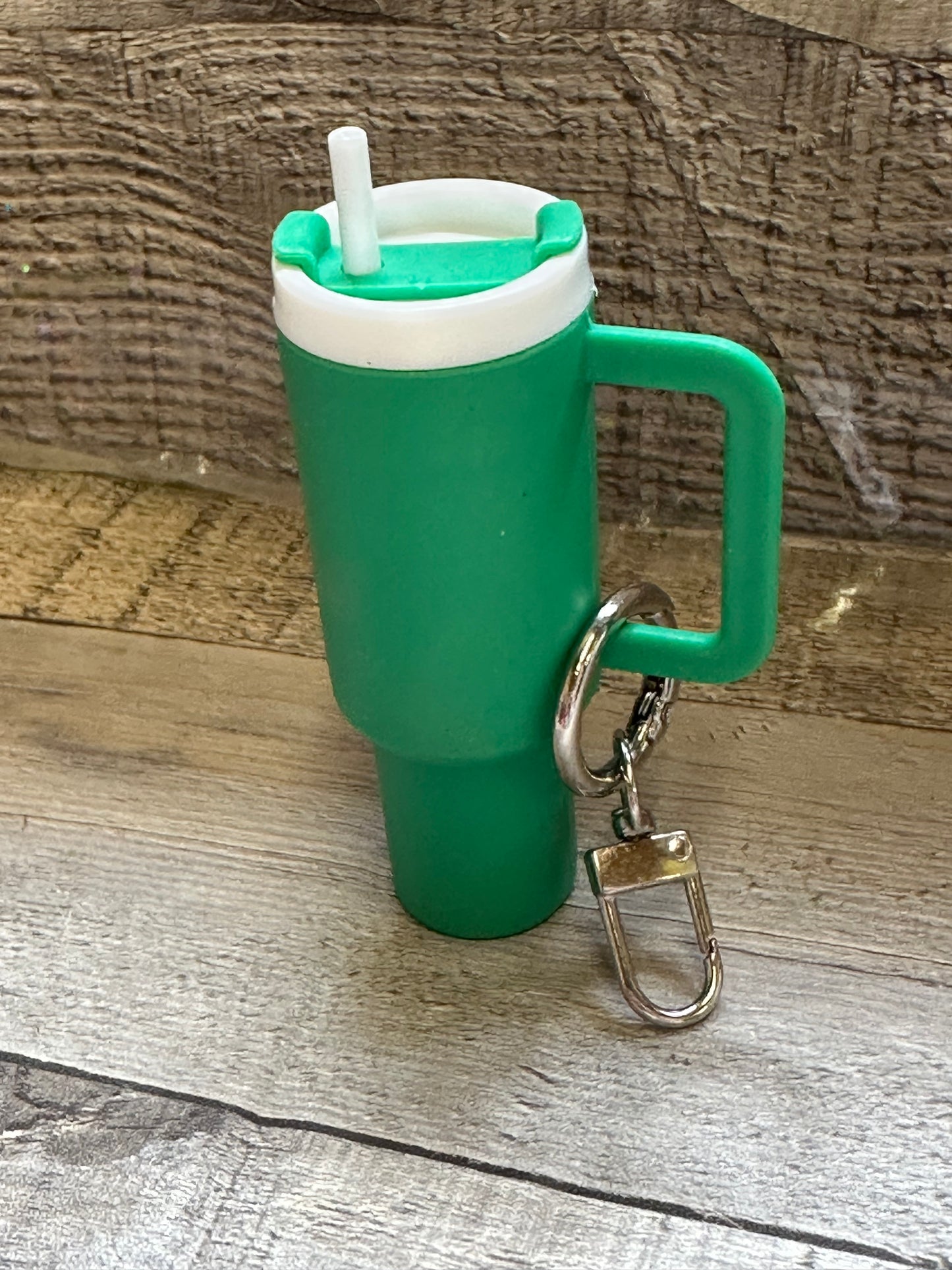 Mini Stanley Keychain # Green