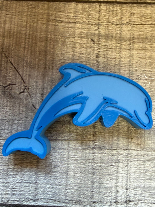 Dolphin Straw Topper