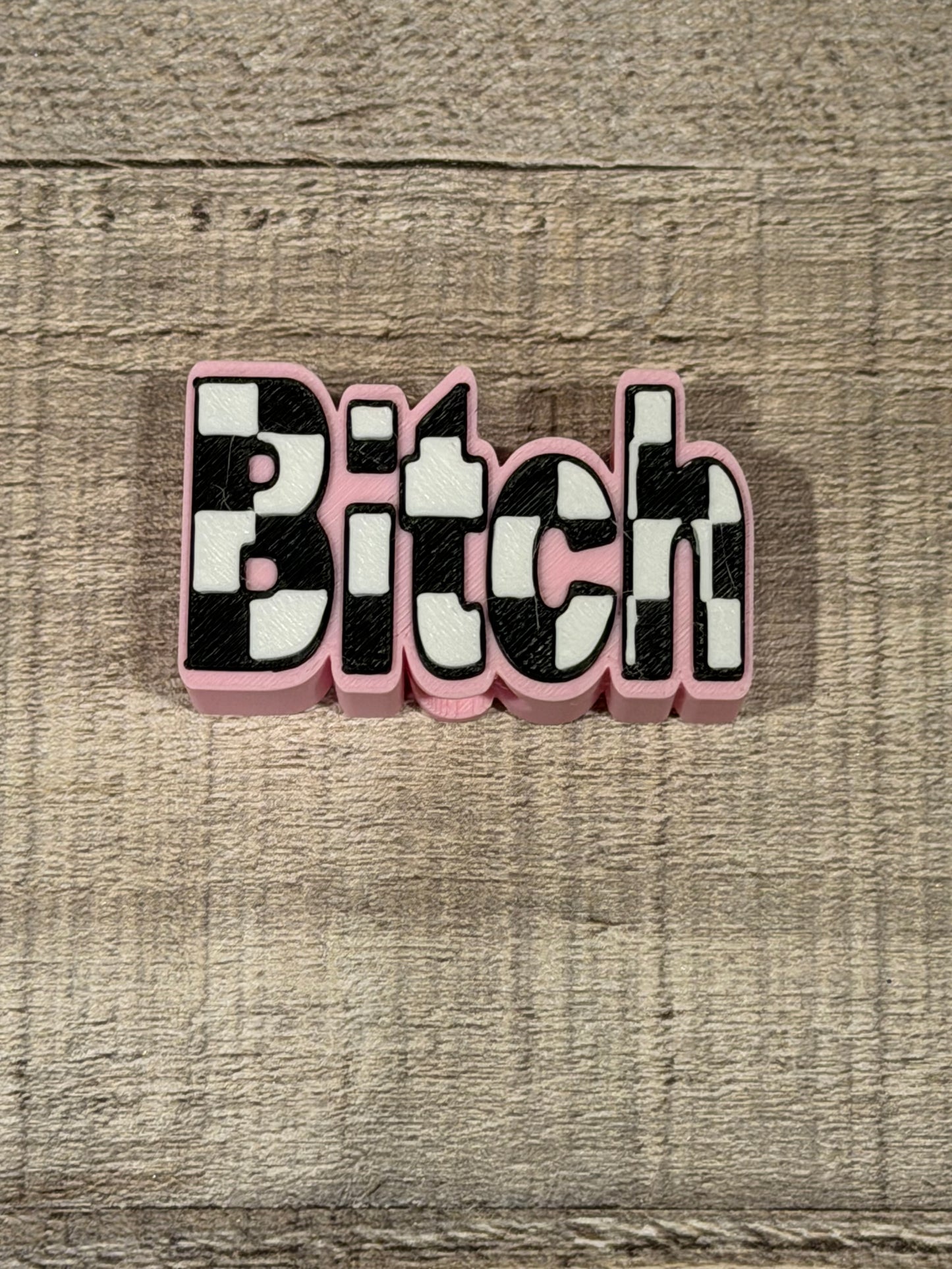Bitch Straw Topper