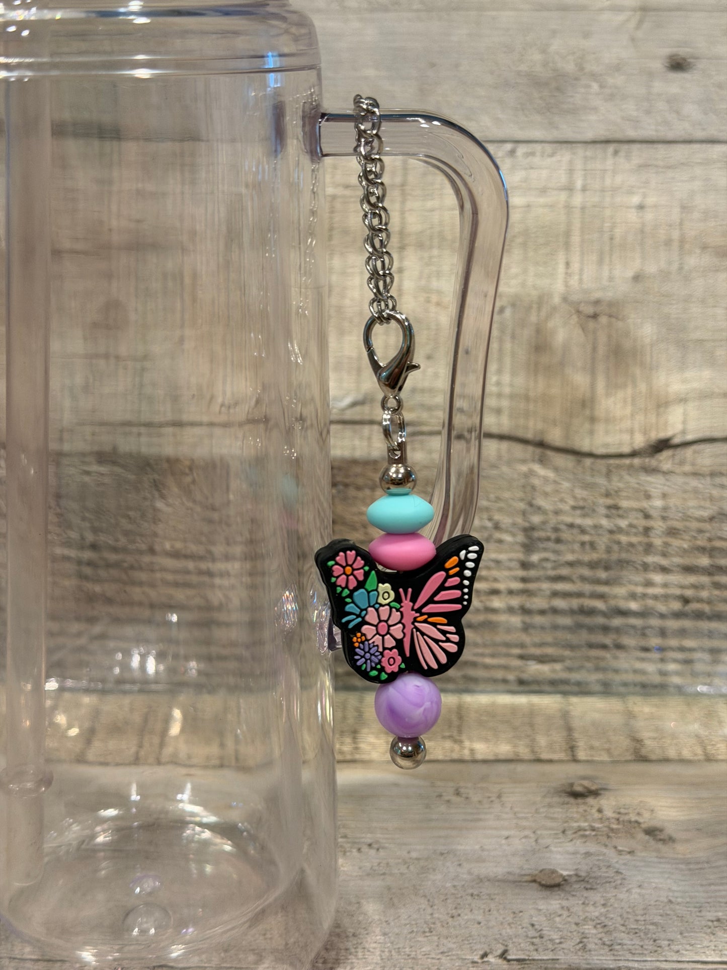 Butterfly Handle Charm