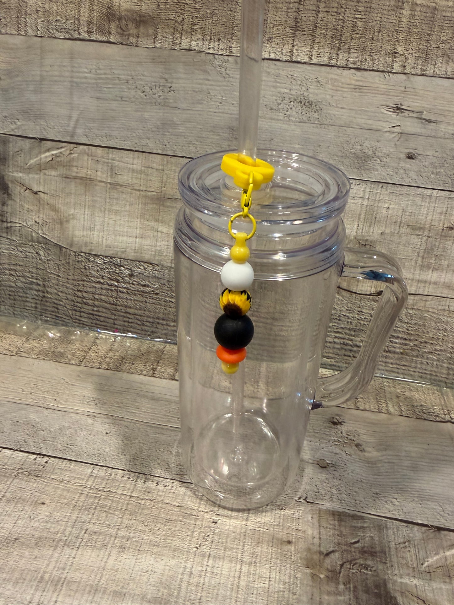 Sunflower Straw Charm