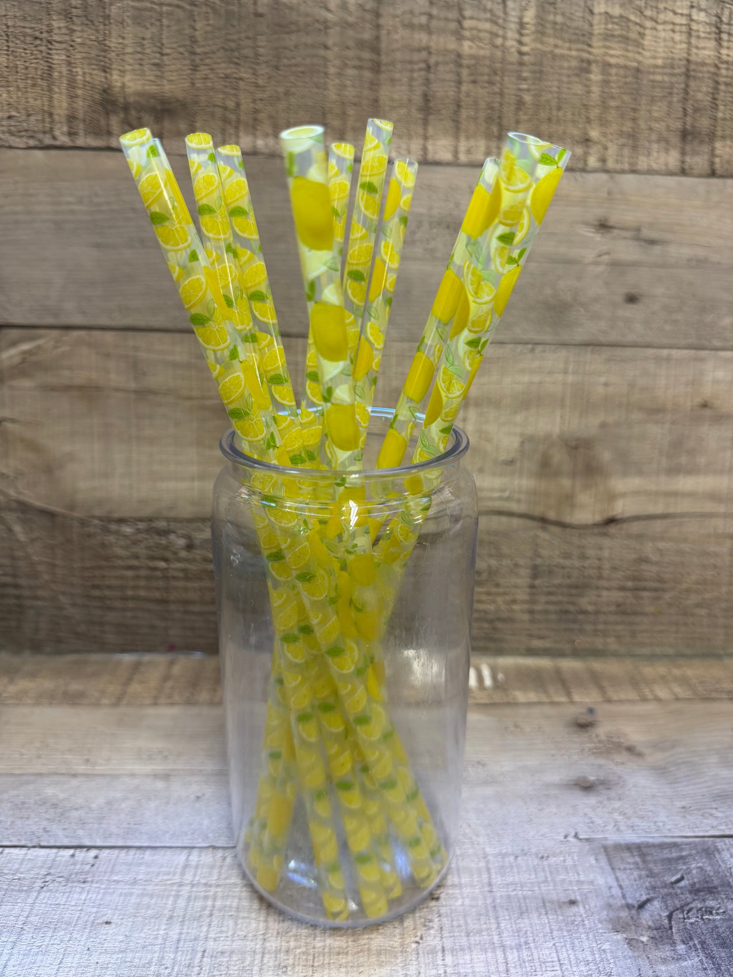 Straw-Lemon